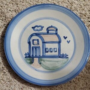 M.A. HADLEY BARN Dinner Plate